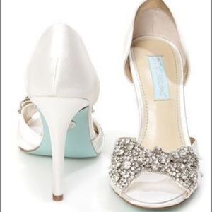 Betsey Johnson - Satin heels